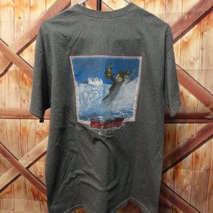 Grizzly Surf Snowmobile graphics Fun T~EUC~Winter sports~Xgames